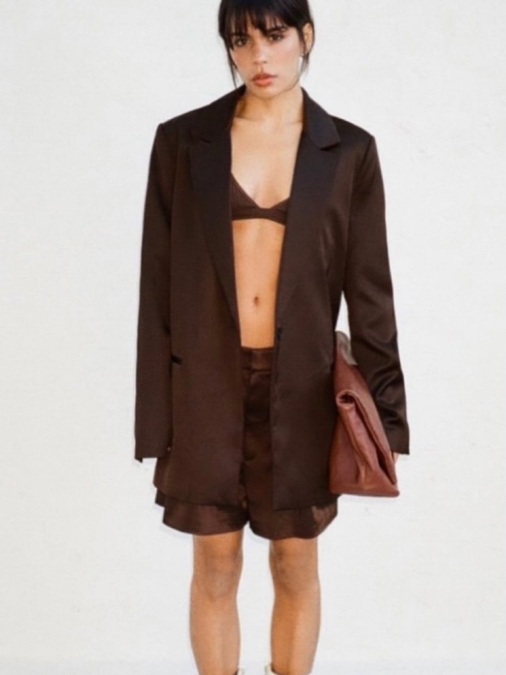 NWT Zara satin shorts